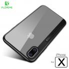 FLOVEME Luxury Soft Transparent Case for iPhone X